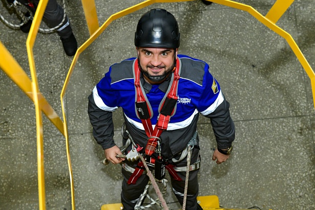 г. Надым.В «Газпром добыча Надым» отработали навыки газоопасных работ на высоте